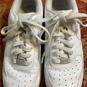 Nike White Mesh Sneakers